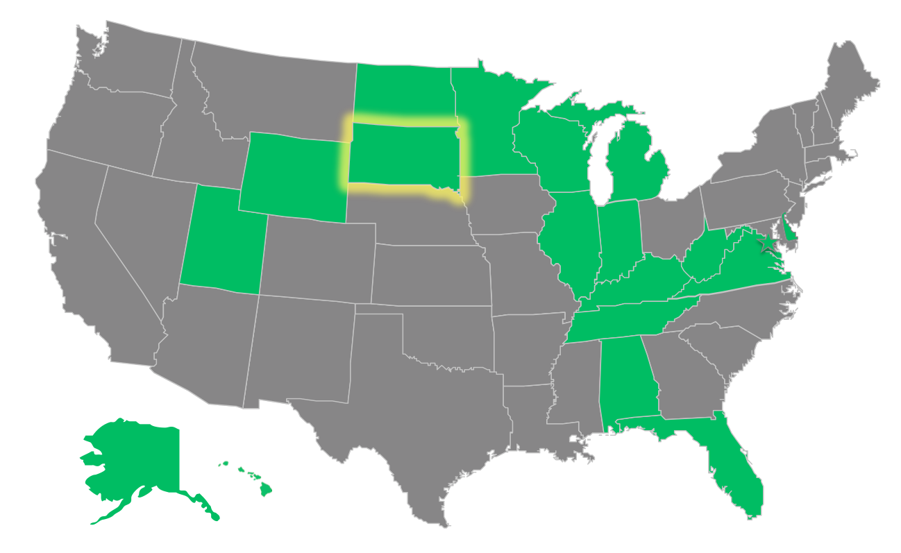 We’ve added 275 Nonprofits in the State of South Dakota