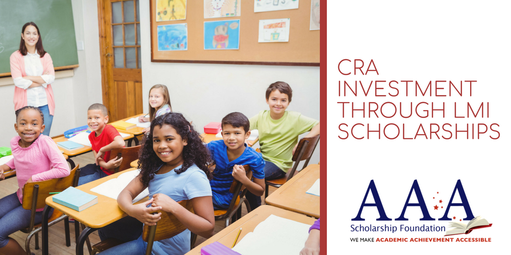 How AAA Scholarship Foundation Supports Bank CRA Investment through State Tax Liability Redirection